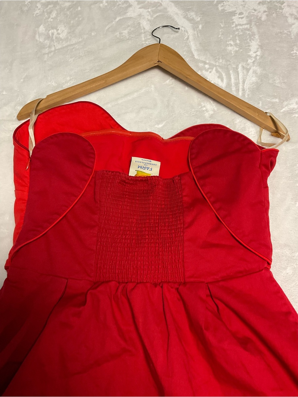 FARM Rio Strapless Heart Mini Dress - Picture 14 of 15